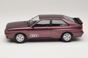Audi Quattro Purple Metallic Minichamps 1:18 155016125 Metal - imaginea 3 din 6