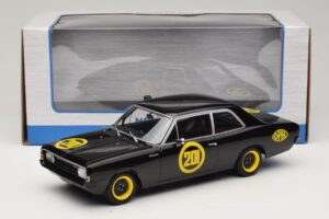 Opel Rekord C #201 Black Widow MCG 1:18 MCG18560 Metal - imaginea 6 din 6