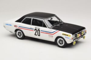 Opel Commodore A #20 H. Greder / P. Pagani Rally Monte Carlo 1971 MCG 1:18 MCG18561R Metal - imaginea 4 din 6