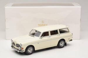 Volvo Amazon Break Pearl White Norev 1:18 188750 Metal - imaginea 6 din 6