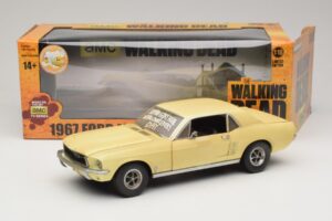 Ford Mustang Coupe Galben The Walking Dead Greenlight 1:18 12958 Metal - imaginea 8 din 8
