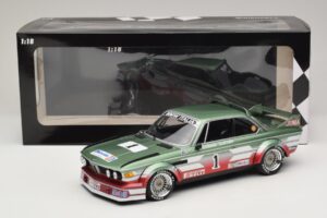 BMW 3.0 CSL #1 U. Grano BMW Italia ETCC Zandvoort 1979 Minichamps 1:18 155792501 Metal - imaginea 6 din 6
