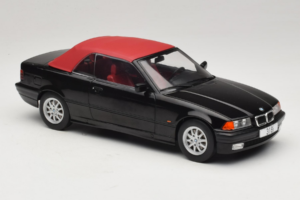 BMW 3 Series E36 Cabriolet Negru MCG 1:18 MCG18318 Metal - imaginea 5 din 7