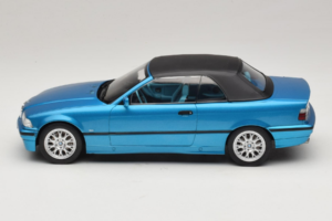 BMW 3 Series E36 Cabriolet Albastru Metalizat MCG 1:18 MCG18319 Metal - imaginea 4 din 7