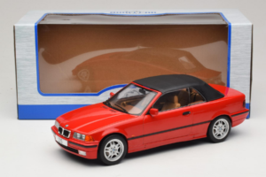 BMW 3 Series E36 Cabriolet Roșu MCG 1:18 MCG18317 Metal - imaginea 7 din 7