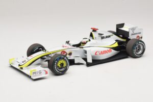 Brawn GP BGP001 #22 J. Button Singapore GP 2009 Minichamps 1:18 180090222 Rășină