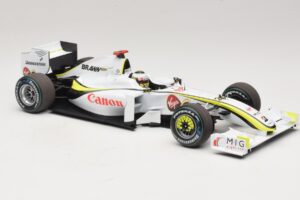 Brawn GP BGP001 #22 J. Button Singapore GP 2009 Minichamps 1:18 180090222 Rășină - imaginea 4 din 7