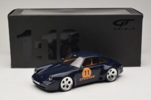 Porsche 911 964 Strosek Mega 30 Sea Blue GT Spirit 1:18 GT969 Rășină - imaginea 6 din 6
