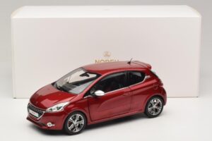 Peugeot 208 GTI Rubis Red Norev 1:18 184700 Metal - imaginea 8 din 8