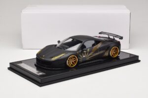 Ferrari 458 LB Works Matt Black BBA 1:18 REMC037 Rășină - imaginea 7 din 7