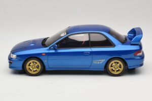 Subaru Impreza WRX STI GC8 Type R Version V Limited Sonic Blue Otto 1:18 OT1249 Rășină - imaginea 3 din 6