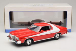Ford Gran Torino Starsky and Hutch MCG 1:18 MCG181005 Metal - imaginea 6 din 6