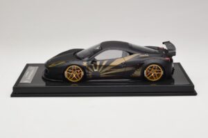 Ferrari 458 LB Works Matt Black BBA 1:18 REMC037 Rășină