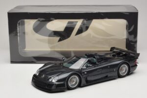 Mercedes AMG CLK GTR Roadster Gri GT Spirit 1:18 GT960 Rășină - imaginea 6 din 6