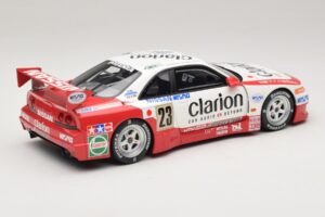 Nissan Skyline GT-R R33 LM GT1 #23 K. Hoshino / M. Hasemi / T. Suzuki Clarion Team NISMO 24 Hours of Le Mans 1996 Otto 1:18 O - imaginea 2 din 6