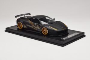 Ferrari 458 LB Works Matt Black BBA 1:18 REMC037 Rășină - imaginea 4 din 7