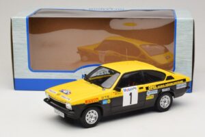 Opel Kadett C GT/E #1 W. Rohrl / H. Menne Westfalen Lippe Rally 1977 MCG 1:18 MCG18651R Metal - imaginea 6 din 6