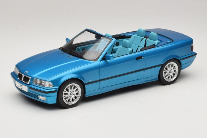 BMW 3 Series E36 Cabriolet Albastru Metalizat MCG 1:18 MCG18319 Metal