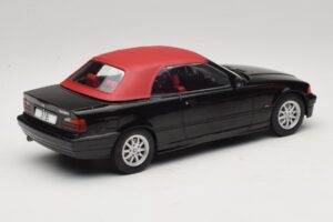 BMW 3 Series E36 Cabriolet Negru MCG 1:18 MCG18318 Metal - imaginea 3 din 7