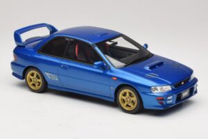 Subaru Impreza WRX STI GC8 Type R Version V Limited Sonic Blue Otto 1:18 OT1249 Rășină - imaginea 4 din 6