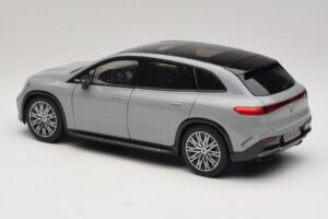 Mercedes EQS SUV X296 Manufaktur Alpine Grey NZG 1:18 B66960591 Metal - imaginea 7 din 8