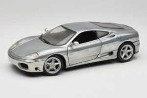 Ferrari 360 Modena Argintiu Cromat Hot Wheels 1:18 27774 Metal
