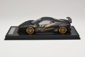 Ferrari 458 LB Works Matt Black BBA 1:18 REMC037 Rășină