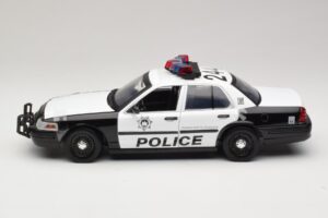 Ford Crown Victoria Police Interceptor The Hangover Movie Greenlight 1:18 12911 Metal - imaginea 3 din 6