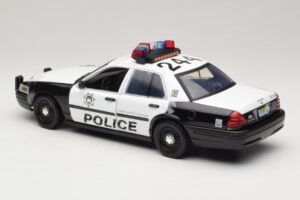 Ford Crown Victoria Police Interceptor The Hangover Movie Greenlight 1:18 12911 Metal - imaginea 5 din 6