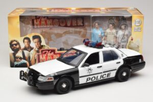 Ford Crown Victoria Police Interceptor The Hangover Movie Greenlight 1:18 12911 Metal - imaginea 6 din 6