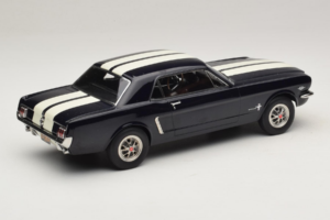 Ford Mustang Nightmist Blue Norev 1:18 182805 Metal - imaginea 2 din 6