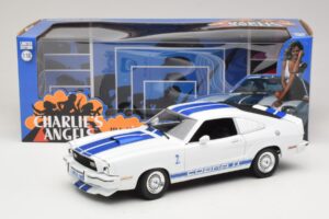 Ford Mustang II Cobra II Charlie's Angels Movie Greenlight 1:18 12880 Metal - imaginea 8 din 8