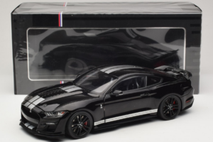 Ford Mustang Shelby GT500 S550 Negru IXO 1:18 U18RDC002-FO Metal - imaginea 8 din 8