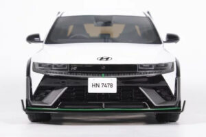 Hyundai Ioniq 5 N DK Edition Atlas White Matt Otto 1:18 OT1227 Rășină - imaginea 4 din 5