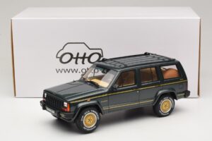 Jeep Cherokee XJ Limited Dark Hunter Green Otto 1:18 OT1340 Rășină - imaginea 6 din 6