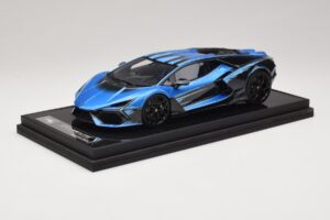 Lamborghini Revuelto Blue Black IVY Merit 1:18 REMC040 Rășină - imaginea 2 din 7