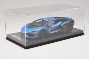 Lamborghini Revuelto Blue Black IVY Merit 1:18 REMC040 Rășină - imaginea 6 din 7