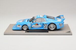 Lancia Beta Montecarlo Turbo #51 H. Heyer DRM Zolder 1980 Top Marques 1:18 CK920188 Rășină - imaginea 3 din 6