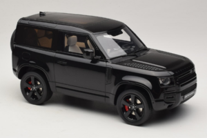 Land Rover Defender 90 L663 P400 X-Dynamic HSE Santorini Black GT Spirit 1:18 GT992 Rășină - imaginea 4 din 6