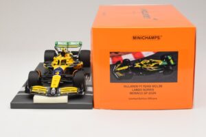 McLaren MCL38 #4 L. Norris Monaco GP Winner 2024 Minichamps 1:18 537242604 Rășină - imaginea 6 din 7