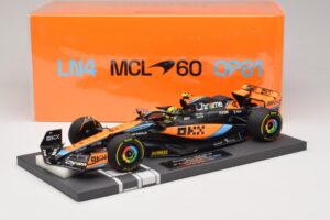 McLaren MCL60 #4 L. Norris 2nd Place Hungarian GP 2023 Minichamps 1:18 537233004 Rășină - imaginea 7 din 7