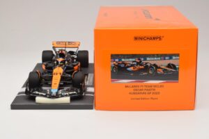 McLaren MCL60 #81 O. Piastri Hungarian GP 2023 Minichamps 1:18 537233081 Rășină - imaginea 6 din 7