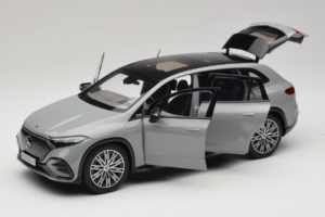 Mercedes EQS SUV X296 Manufaktur Alpine Grey NZG 1:18 B66960591 Metal - imaginea 2 din 8