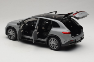 Mercedes EQS SUV X296 Manufaktur Alpine Grey NZG 1:18 B66960591 Metal - imaginea 5 din 8