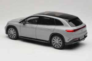 Mercedes EQS SUV X296 Manufaktur Alpine Grey NZG 1:18 B66960591 Metal - imaginea 7 din 8