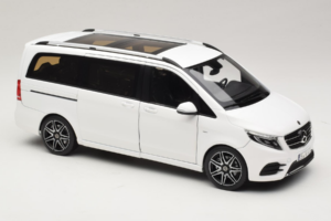 Mercedes V-Class W447 AMG Line Alb Norev 1:18 183876 Metal - imaginea 6 din 8