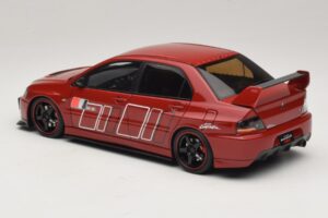 Mitsubishi Lancer Evolution IX MR Fast & Furious Roșu Ignition Model 1:18 2374 Rășină - imaginea 5 din 6