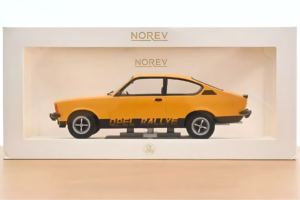 Opel Kadett C Rallye 2.0E Brilliant Ochre Norev 1:18 183659 Metal - imaginea 2 din 2