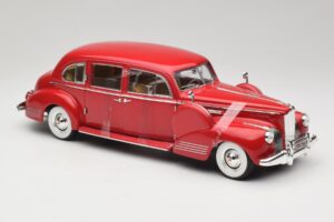 Packard Super Eight One-Eighty Roșu Greenlight 1:18 12971 Metal - imaginea 4 din 6