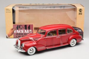 Packard Super Eight One-Eighty Roșu Greenlight 1:18 12971 Metal - imaginea 6 din 6